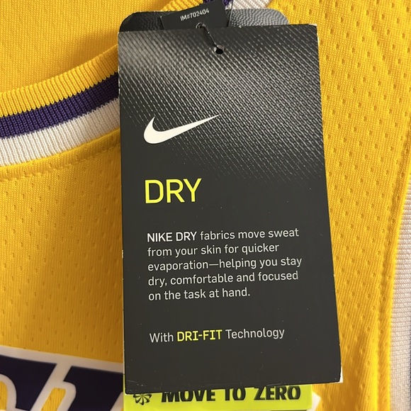 NWT ANTHONY DAVIS LAKERS JERSEY - Picture 5 of 8